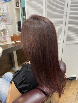 ジョーダン ヘアーワークス(JohDan hair works) ワインピンクレッドベージュオレンジブラウンラベンダーチェリー