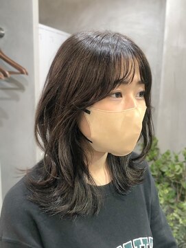 ソイルバイロミー(soil by ROMMY) 【顔まわりの似合わせがポイント】小顔ミディアム /横浜髪質改善