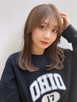 ベイルーム(BAYROOM by HONEY omotesando)&nbsp;大人可愛い20代30代40代小顔韓国レイヤー×ショコラベージュ