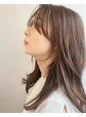 【高橋】20/30代顔まわりカット 後れ毛カット フェイスレイヤー