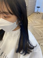 フィッティ 横須賀中央店(fiti) ネイビーイヤリングカラー