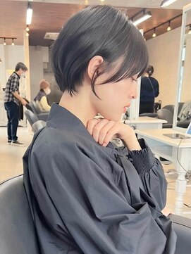 ロンドエニカ 大宮(Lond enika) 切りっぱなしボブエアリーロング美髪ピンクブラウン[大宮]