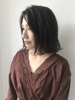 ヘアーアンドメイク エクリ 不動前店(Hair&Make equri)&nbsp;ナチュラルボブスタイル