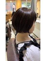 ティアラ 桜木町(TIARA) 髪質改善くびれショート/40代/丸みショート/ショートスタイル