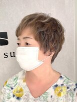 スイ(suiw)&nbsp;50代60代70代80代白髪ぼかしショート【suiw】昭和町/天王寺