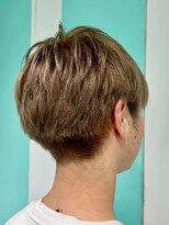 マティーナ ヘアー 池袋(Matina hair)&nbsp;【マッシュショート×ミルクティーベージュ】20代30代40代50代