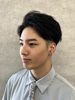 ブラック 渋谷(BLUCK) 【渋谷駅徒歩6分☆メンズ特化】リバースかきあげショート
