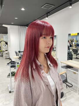 ゼスト 八王子店(ZEST) チェリーレッド/暖色カラー【藤野はるひ】