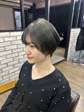 アンフィサンクミル 銀座(AnFye cinq mille) コンパクト艶髪ショート