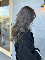 カーキヘアリンク(khaki hair link)&nbsp;OLIVE BEIGE (ブリーチなしダブルカラー)