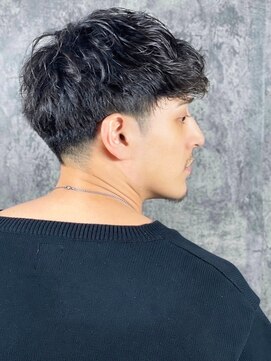 プレミアムバーバー 銀座店(PREMIUM BARBER produce by HIRO GINZA) ラフスパイラルマッシュ