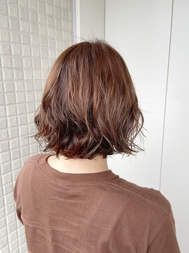 オッジバイケンジ(oggi by KENJE) 【misa】ゆるふわボブパーマ