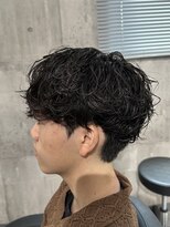ビカムメンズヘアー 栄店(become men's hair)&nbsp;シャドウパーマ/韓国ヘア/テテ/無造作/名古屋/栄/メンズパーマ