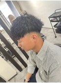 ショートマッシュ+パーマ