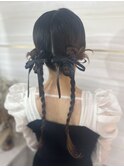 結婚式ヘア カチモリ