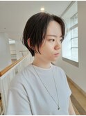 丸みショート/ショートカット/ショートヘア/20代/30代/40代