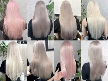 ロウル 渋谷(LOWRL)の写真/<上質ケアブリーチ>拘りの薬剤調合で他では出せない極上ハイトーンに[渋谷/ブリーチ/ダブルカラー/学割U24]