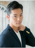 30代40代ビジネス黒髪ツーブロッククロップX北浦和