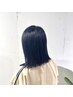 カット＋ケアブリーチダブルカラー＋髪質改善トリートメント　￥24,200