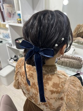 ルノンルージュ(Renon Rouge) ゆるふわシニヨン