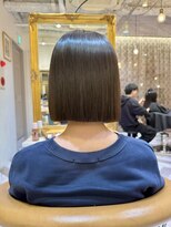 ロンドアベニール 北千住(Lond avenir)&nbsp;イメチェン外ハネボブ美髪ワイドバングレイヤー髪質改善縮毛矯正