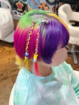ヘアピンで簡単特殊ヘア☆