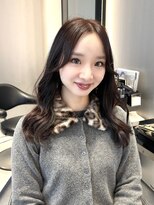 ハルキミナト ジャパン ヨコハマ(HARUKI MINATO japan YOKOHAMA)&nbsp;オトナ可愛いミディアム/ミルキーブラウン/ラベンダーグレージュ