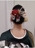ヘアセット/成人式/卒業式/振袖/着付け
