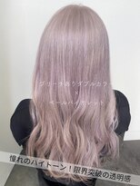 サラジュ 仁川店(SARAJU)&nbsp;憧れのハイトーン！限界突破の透明感×ペールバイオレット