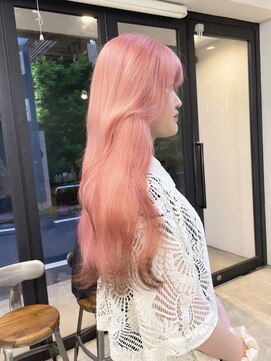 フラム 渋谷(flamme) ◯ピンク×ブラウン