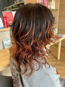 フェイズヴィータ(Feiizvita) ミディアムウルフ×エンドカラー