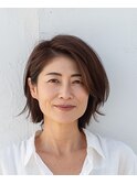 うる艶ショート40代【松戸#五香#白髪染め#カラー専門店】