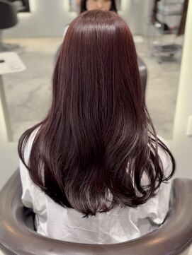 ケリーアン 太田(kelly.un) パープルブラウン / 艶カラー / 暖色カラー / 群馬太田