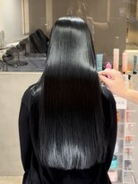 リール 銀座(R'EEL) ブルーブラック×髪質改善