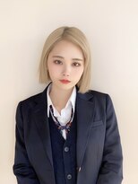 アマトウキョウ アユンチェ(AMA TOKYO×AYUNCHE) 韓国ヘア 2wayバング レイヤーカット くびれヘア 顔周り