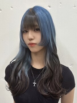 アドネ プライム(adne prime) ブロックカラー/姫カットレイヤー/エンドカラー