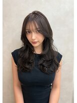 キイ ギンザ(k.e.y GINZA)&nbsp;暗髪ロングレイヤー