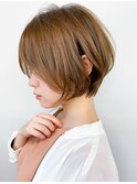 40代50代◎冬美人ひし形小顔ショートボブ