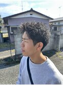 刈り上げボックスショート