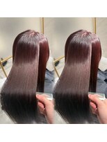 ミヨン なんば店(miyon)&nbsp;韓国レイヤーカット×暗髪カラー×髪質改善