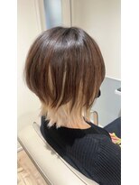 シップス(ships)&nbsp;イメチェンインナーカラーくびれショート