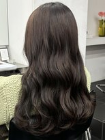 シベルバレー 横浜(sibell)&nbsp;ロングレイヤーカット顔周りレイヤーウルフハッシュカット韓国