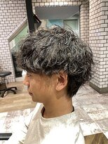 ステレオ ヘアデザイン 安城店(STEREO HAIR DESIGN)&nbsp;ナチュラルマッシュ×波巻きパーマ（1月）