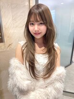 天神美容室&nbsp;【ayana】ハッシュカット×オリーブグレージュ