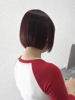 レーク(Re:K)&nbsp;レッド系暖色カラー×美シルエットボブ