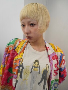 ゾーイ ケゴ 天神今泉(ZOEY kego) 今泉　モードヘア　ハイトーンボブ