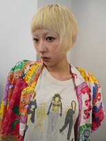 ゾーイ ケゴ 天神今泉(ZOEY kego) 今泉 モードヘア ハイトーンボブ