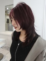 ディーン ジュスィ 栄店(DEAN JECY)&nbsp;ブリーチ履歴があってもできるボルドーカラー