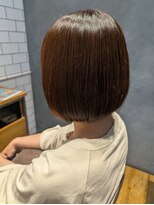 サンカリ SANKARI 船木店&nbsp;大人かわいい艶ボブ