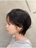 ショートウルフ/ ニュアンスショート